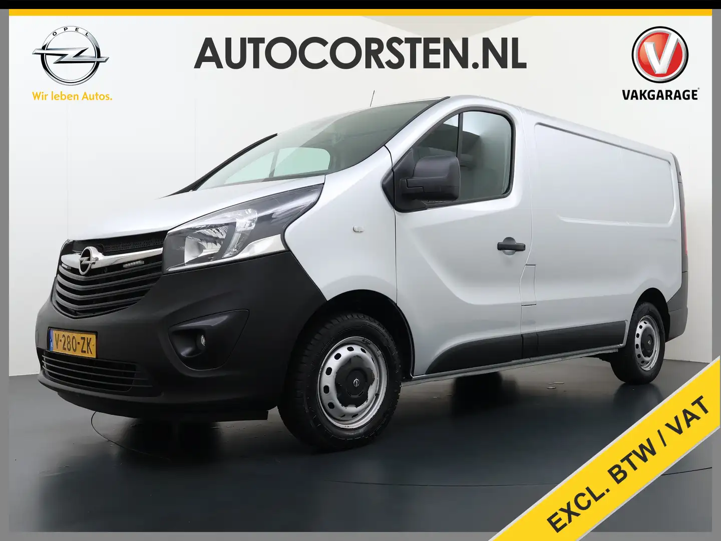 Opel Vivaro D 126PK Navi Pdc Camera Airco DAB EURO 6 Bluetooth Zilver - 1