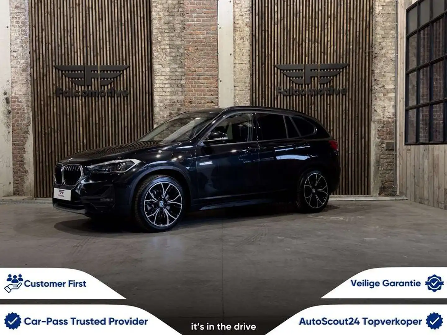BMW X1 xDrive25e*PHEV*HUD*DAB*ZETELVERW.*LED* Noir - 1