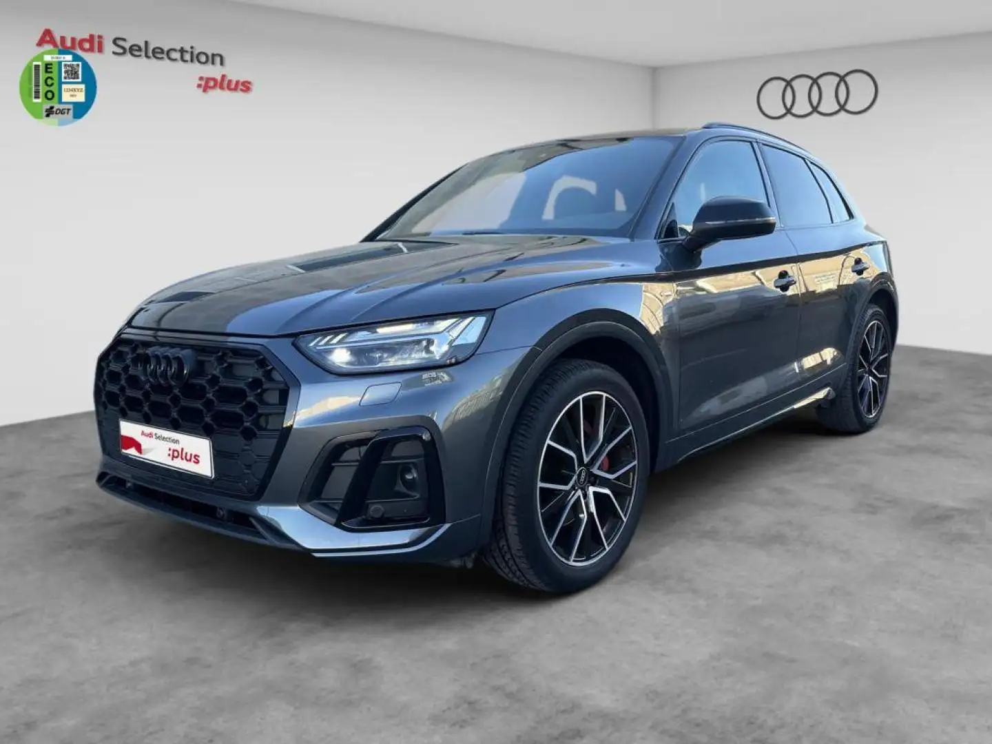 Audi Q5 35 TDI Black line S tronic Gris - 1