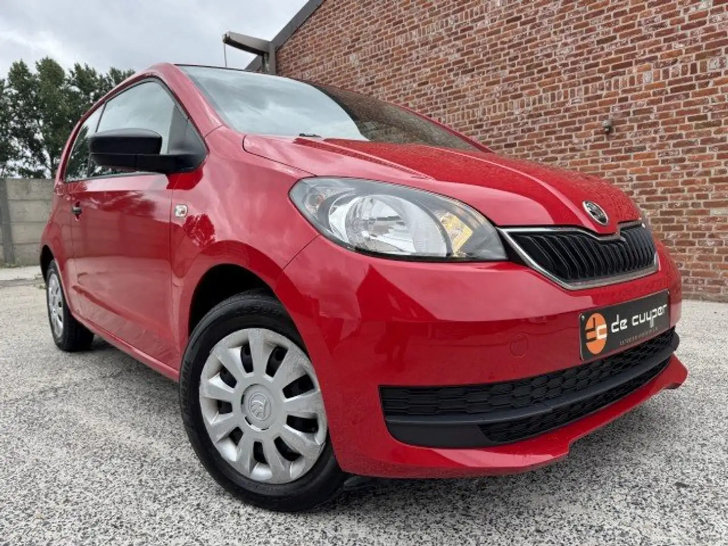 Skoda Citigo Skoda Citigo "REEDS GEKEURD"44kw/camera/75000/2018 Rouge - 1
