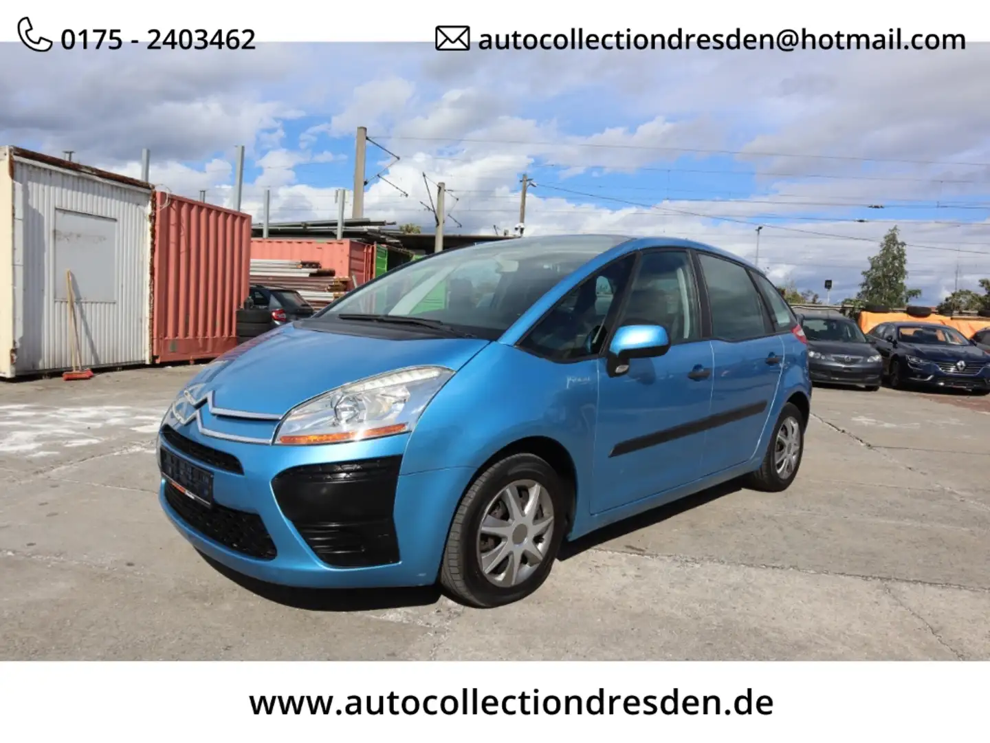 Citroen C4 Picasso Style 1,8 Ltr.-92 kW 16V Blau - 2