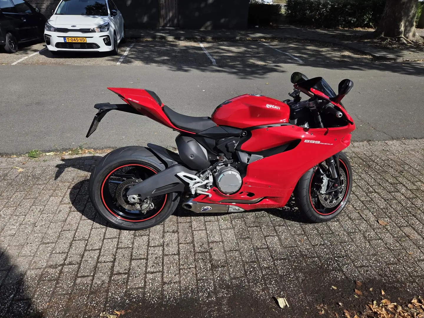 Ducati 899 Panigale termigoni 75 mm titanium race uitlaat Piros - 1