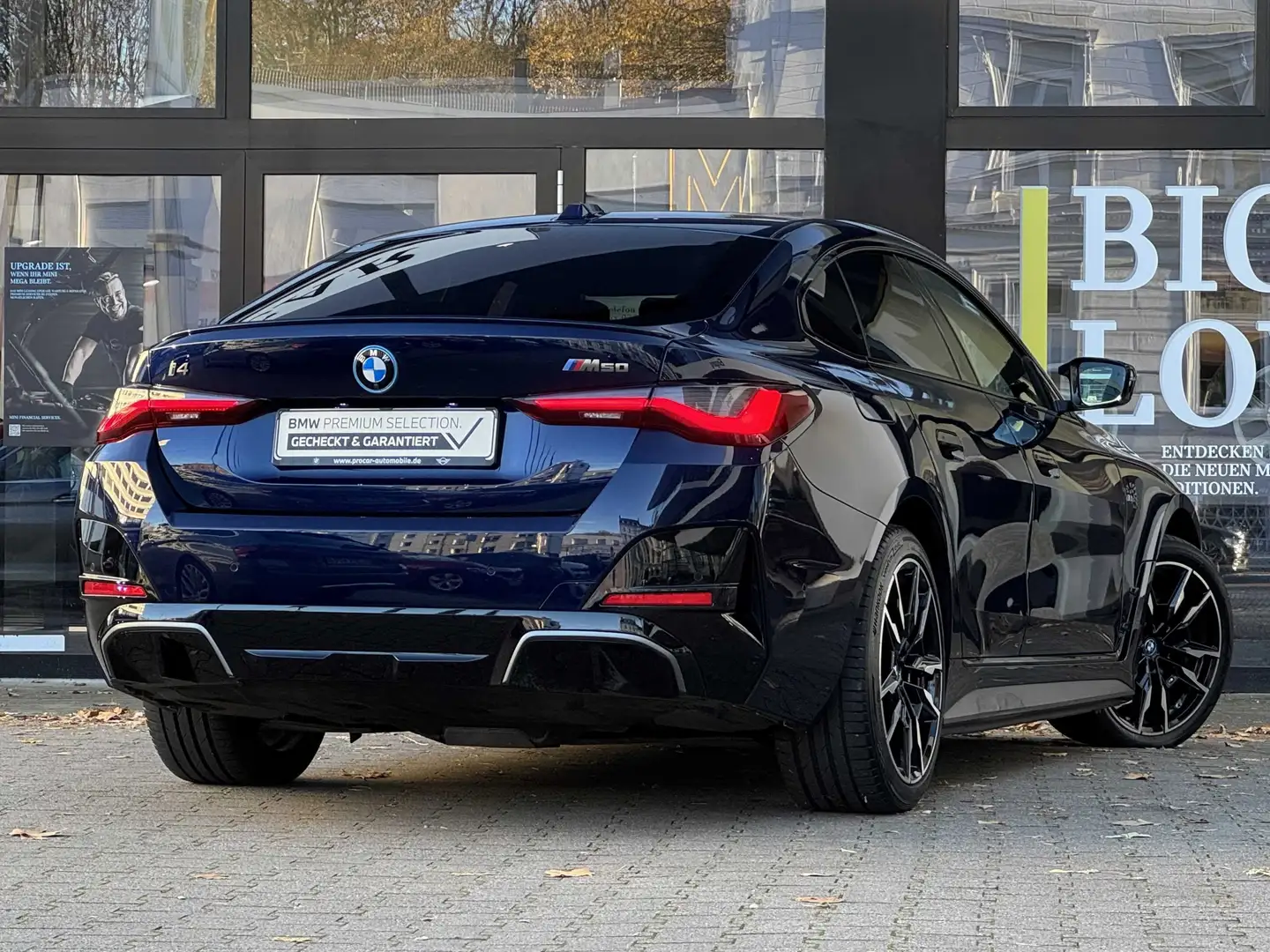 BMW i4 M50 Laser DA Prof PA+ H/K Glasd. Lhz Standh. Blau - 2