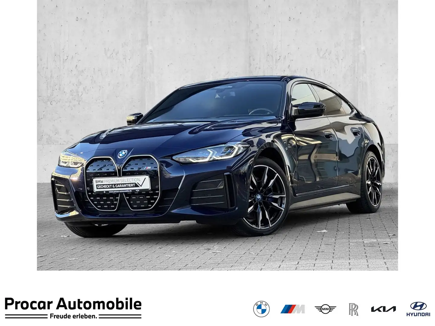 BMW i4 M50 Laser DA Prof PA+ H/K Glasd. Lhz Standh. Blau - 1