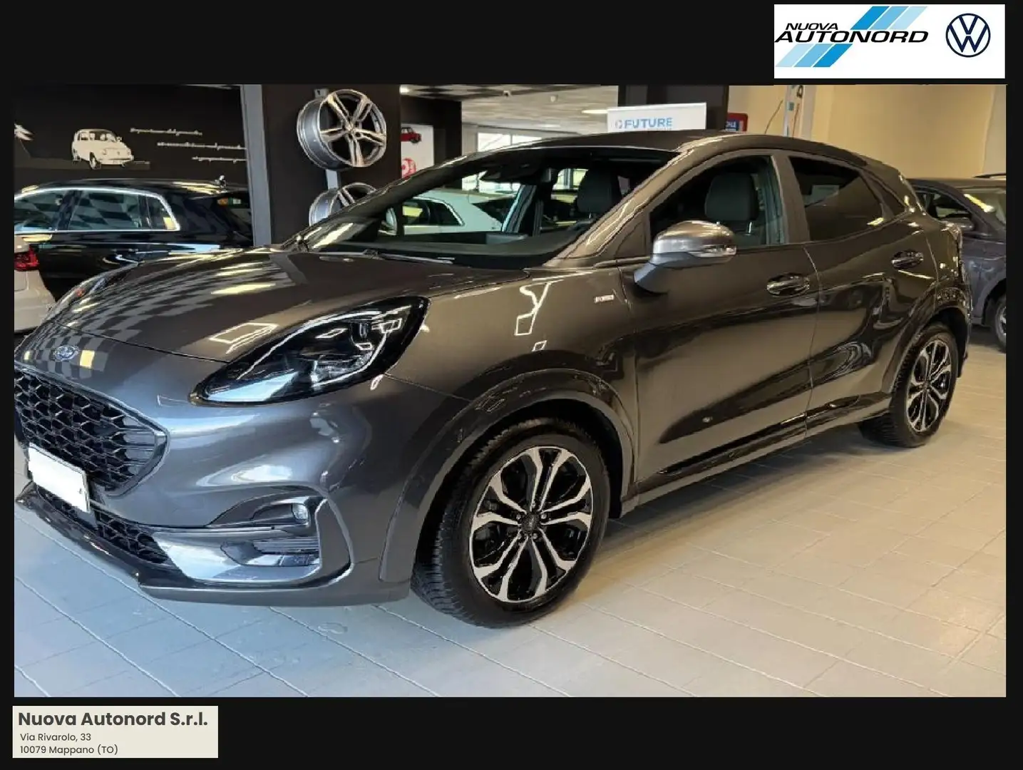 Ford Puma Puma II 2020 1.0 ecoboost h ST-Line s Gris - 1