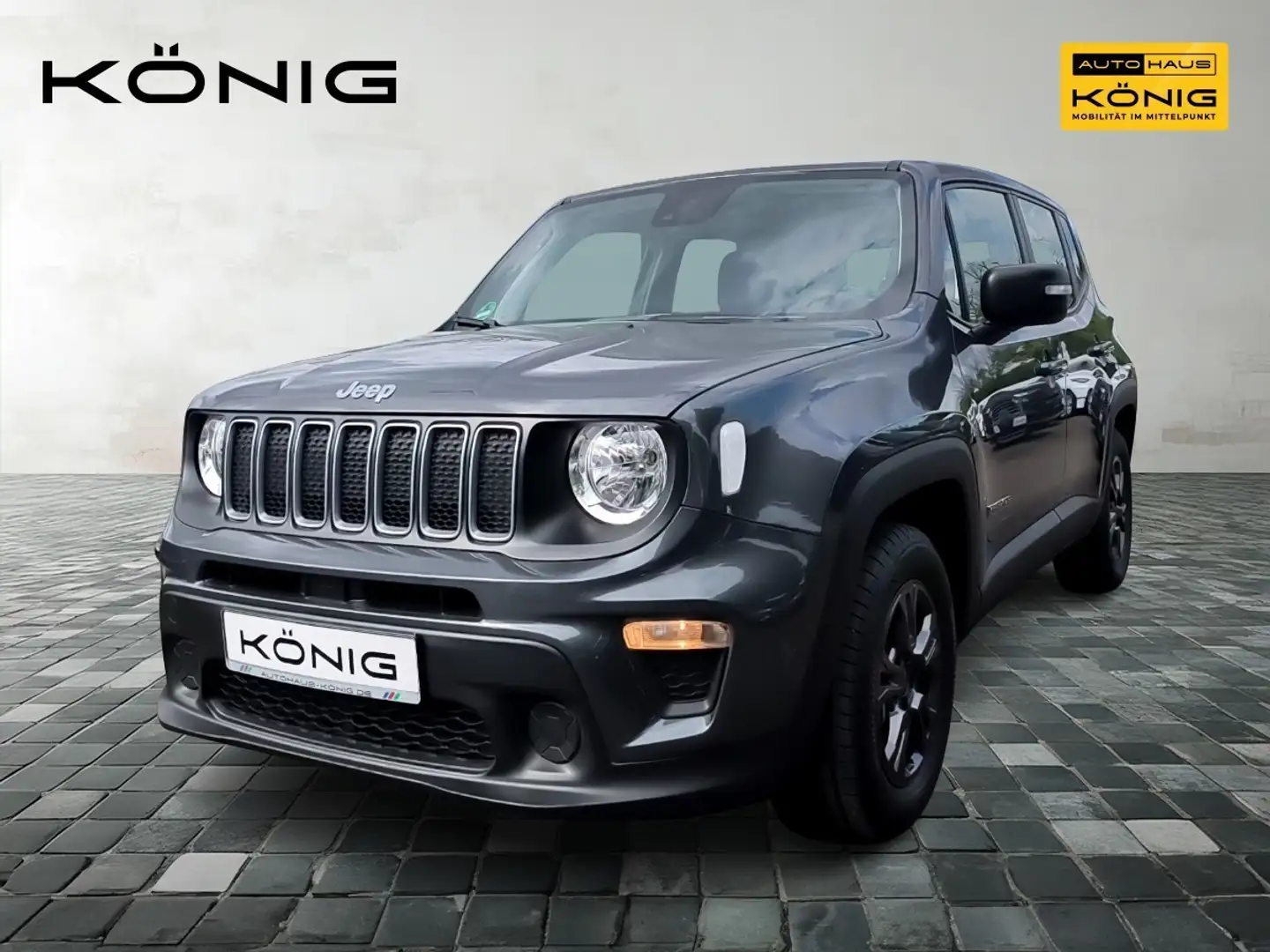 Jeep Renegade 1.5 MHEV Longitude Automatik Klima Grau - 1