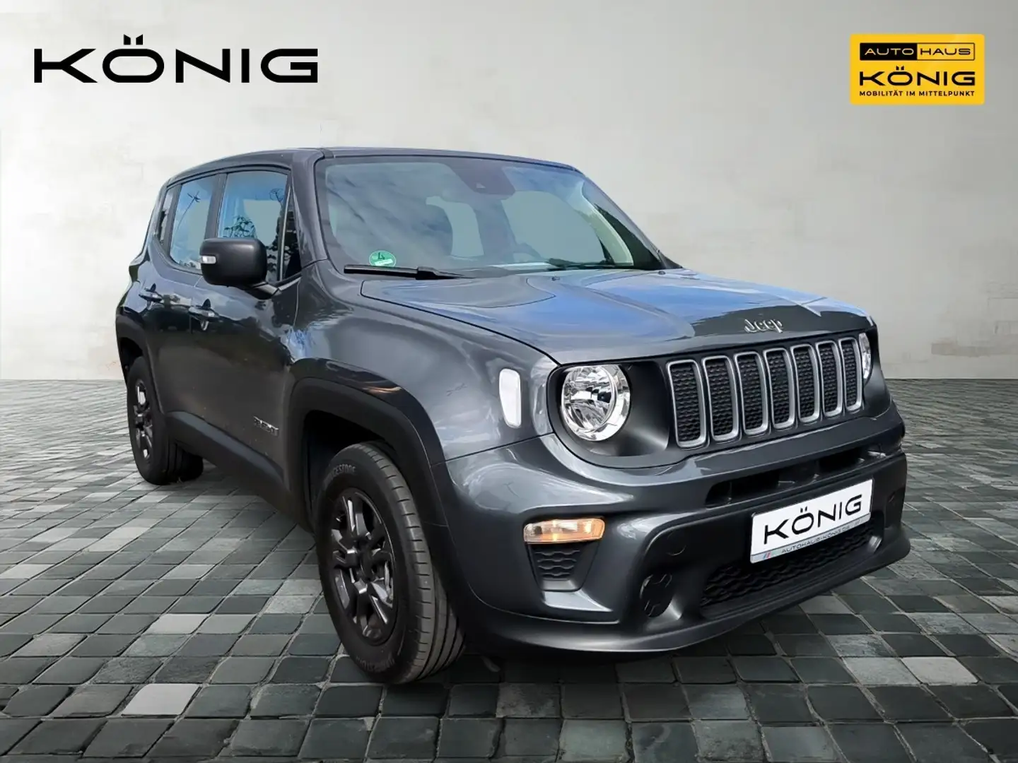 Jeep Renegade 1.5 MHEV Longitude Automatik Klima Grau - 2