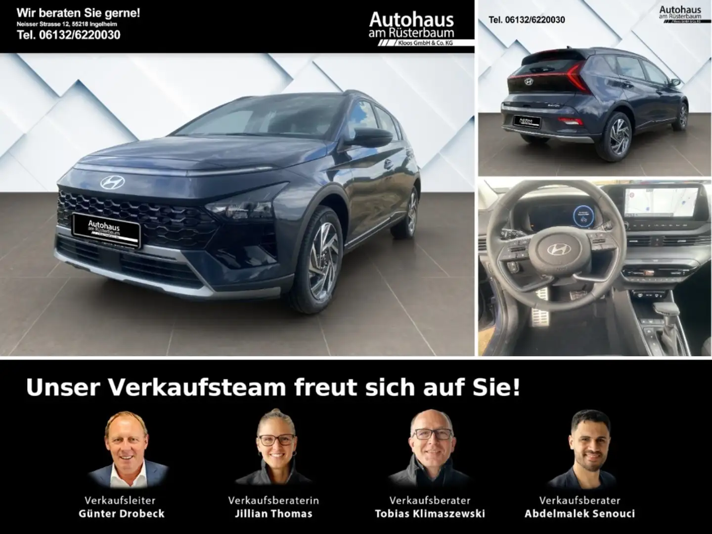 Hyundai BAYON Trend (MY25) 1.0 Komfortpaket, Automatik Gris - 1