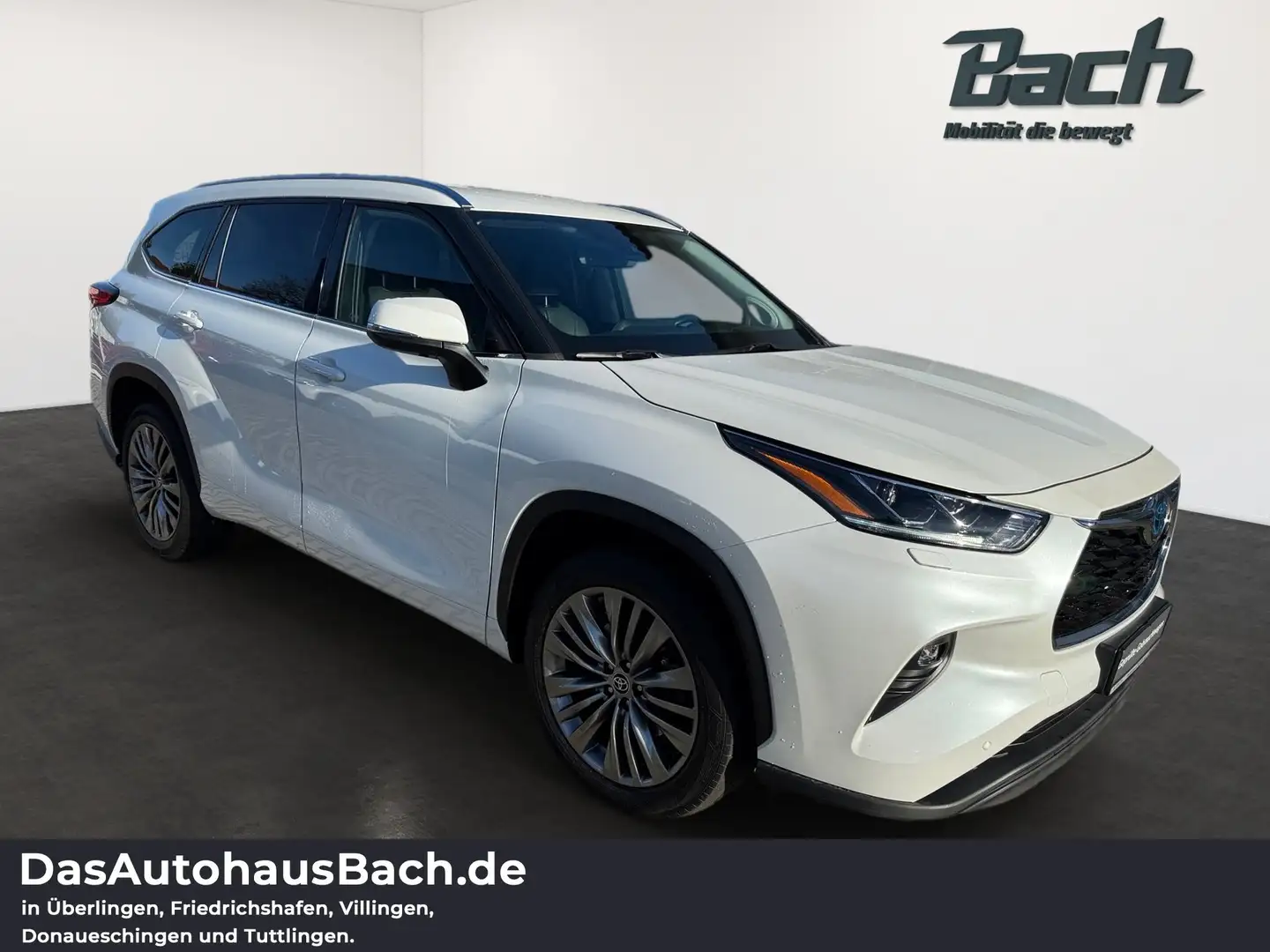 Toyota Highlander 2.5 Hybrid Executive ACC+LED+Navi+SHZ Blanc - 2