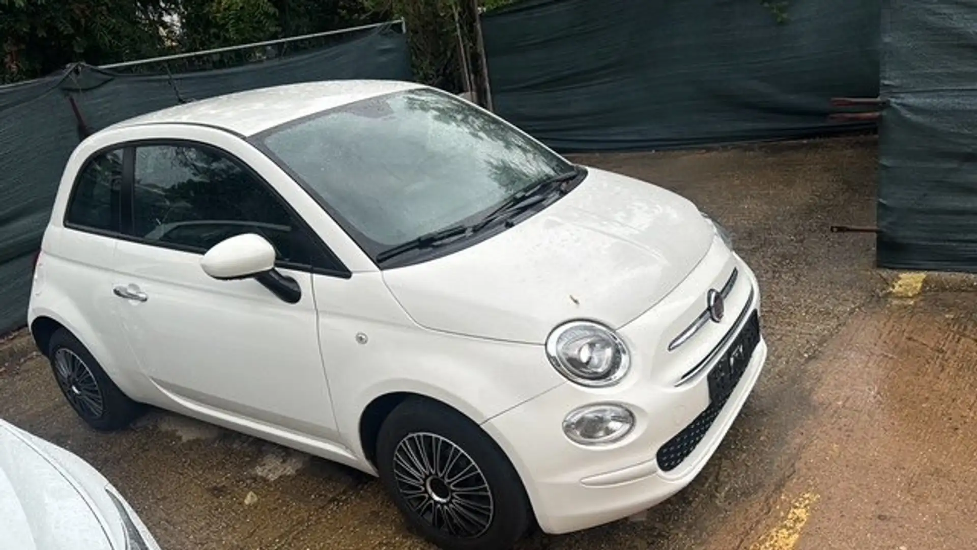 Fiat 500 1.2 lounge C automatico Navi 69cv Benzina Wit - 2