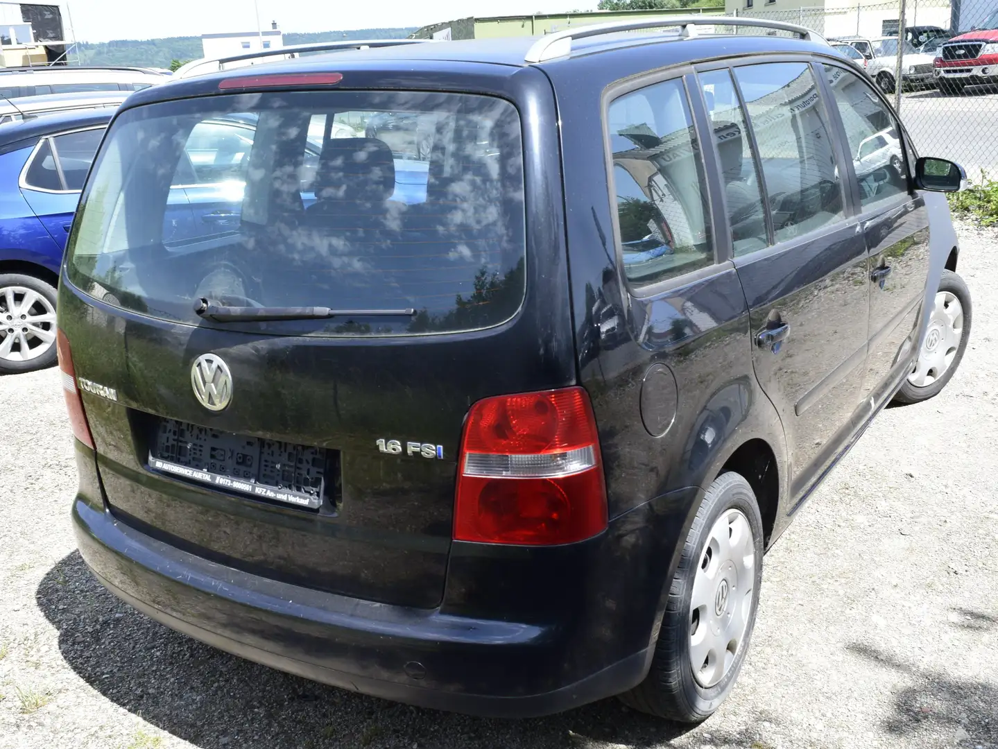 Volkswagen Touran Trendline/RELING/TÜV+ASU NEU/VIELE NEUTEILE Noir - 2