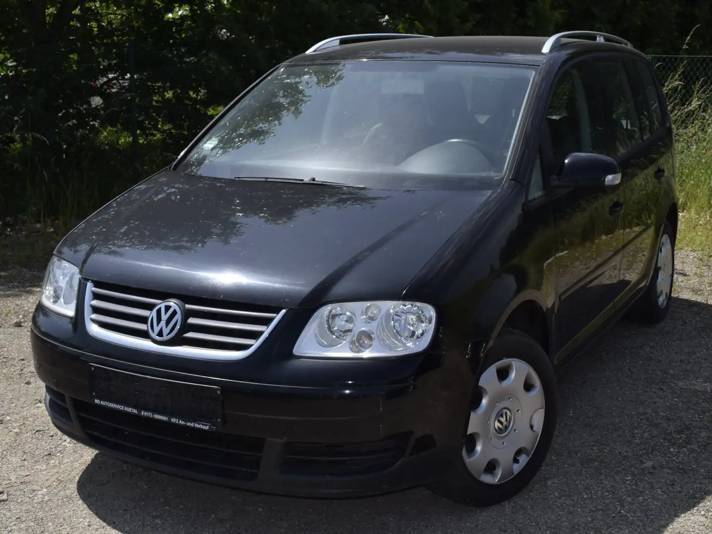 Volkswagen Touran Trendline/RELING/TÜV+ASU NEU/VIELE NEUTEILE Noir - 1