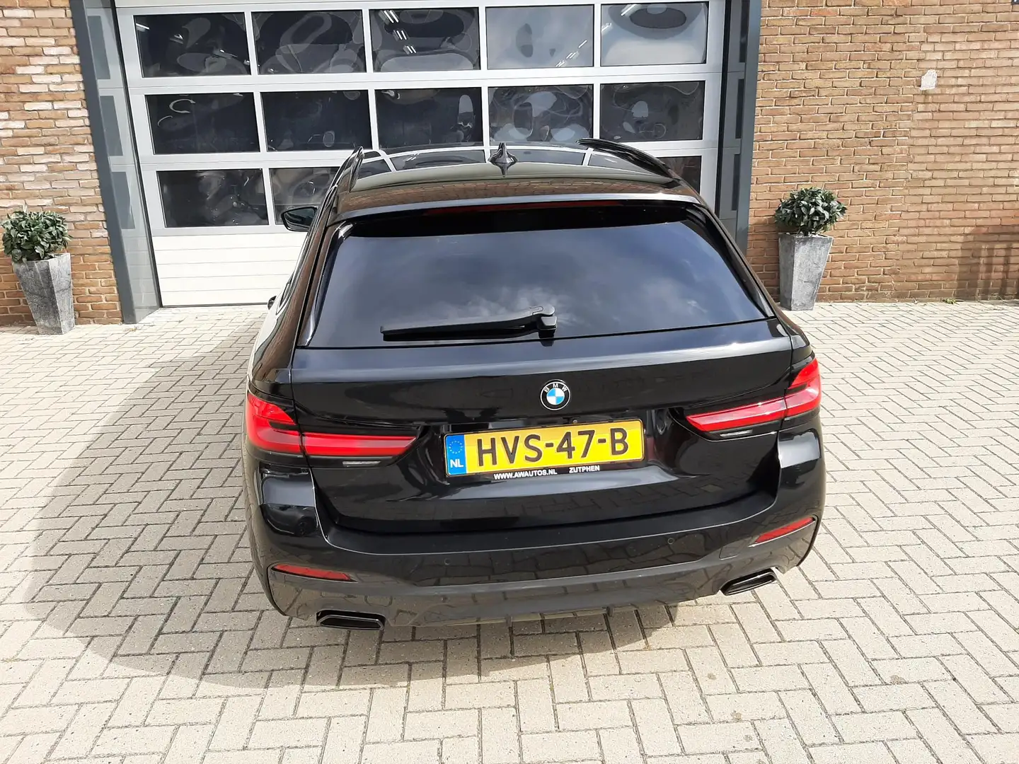 BMW 530 5-serie Touring 530e High Executive M pakket trekh Noir - 2