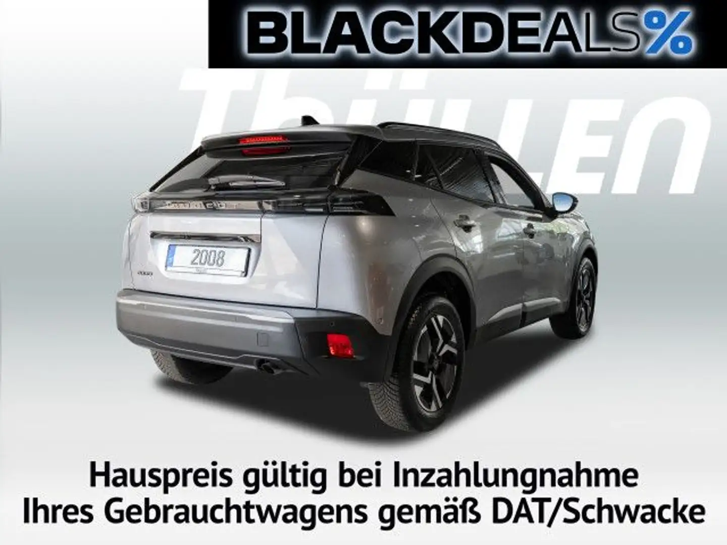 Peugeot 2008 Allure 1.2 PureTech Bluetooth Navi LED Klima Argent - 2