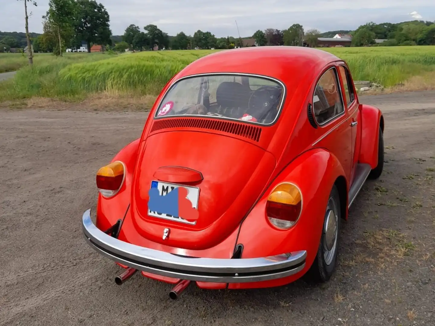 Oldtimer Volkswagen Rot - 2
