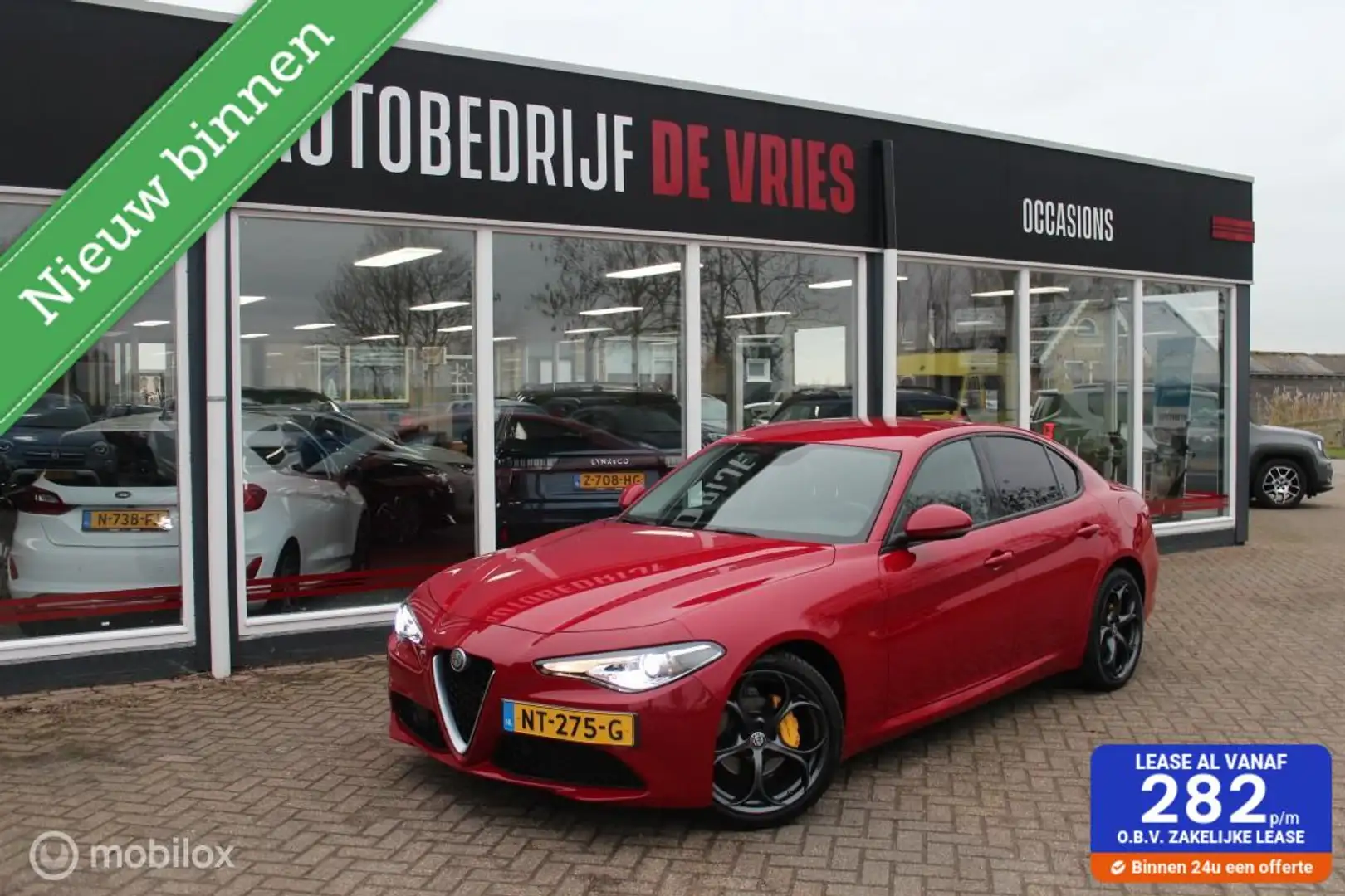 Alfa Romeo Giulia 2.2 245PK Xenon/Adaptive-Cruise/19Inch/NAP Rood - 1