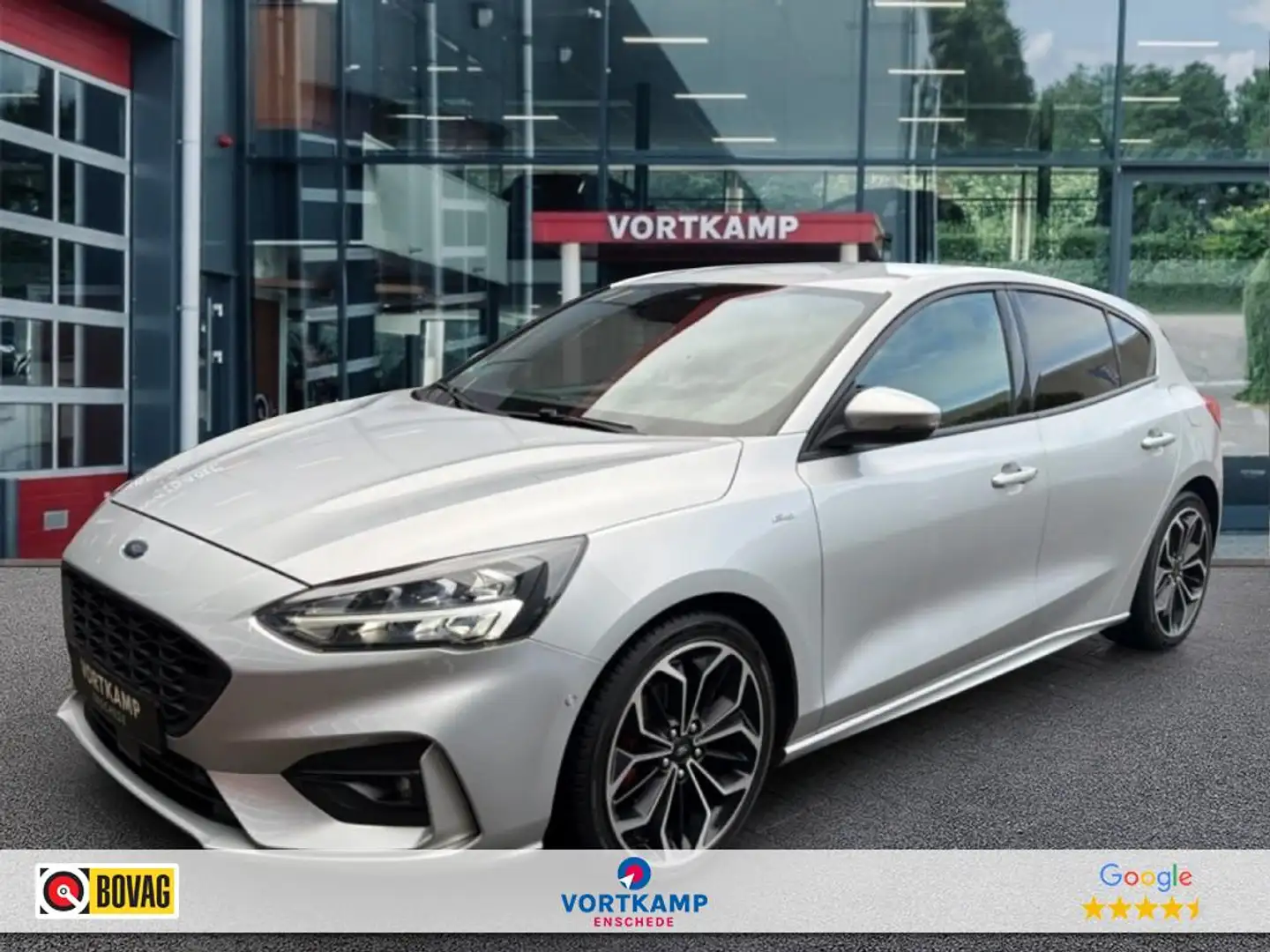 Ford Focus 1.0 ST-LINE ACC/NAVI/CAMERA/B&O/DAB/STOEL+STUUR+VO Zilver - 1