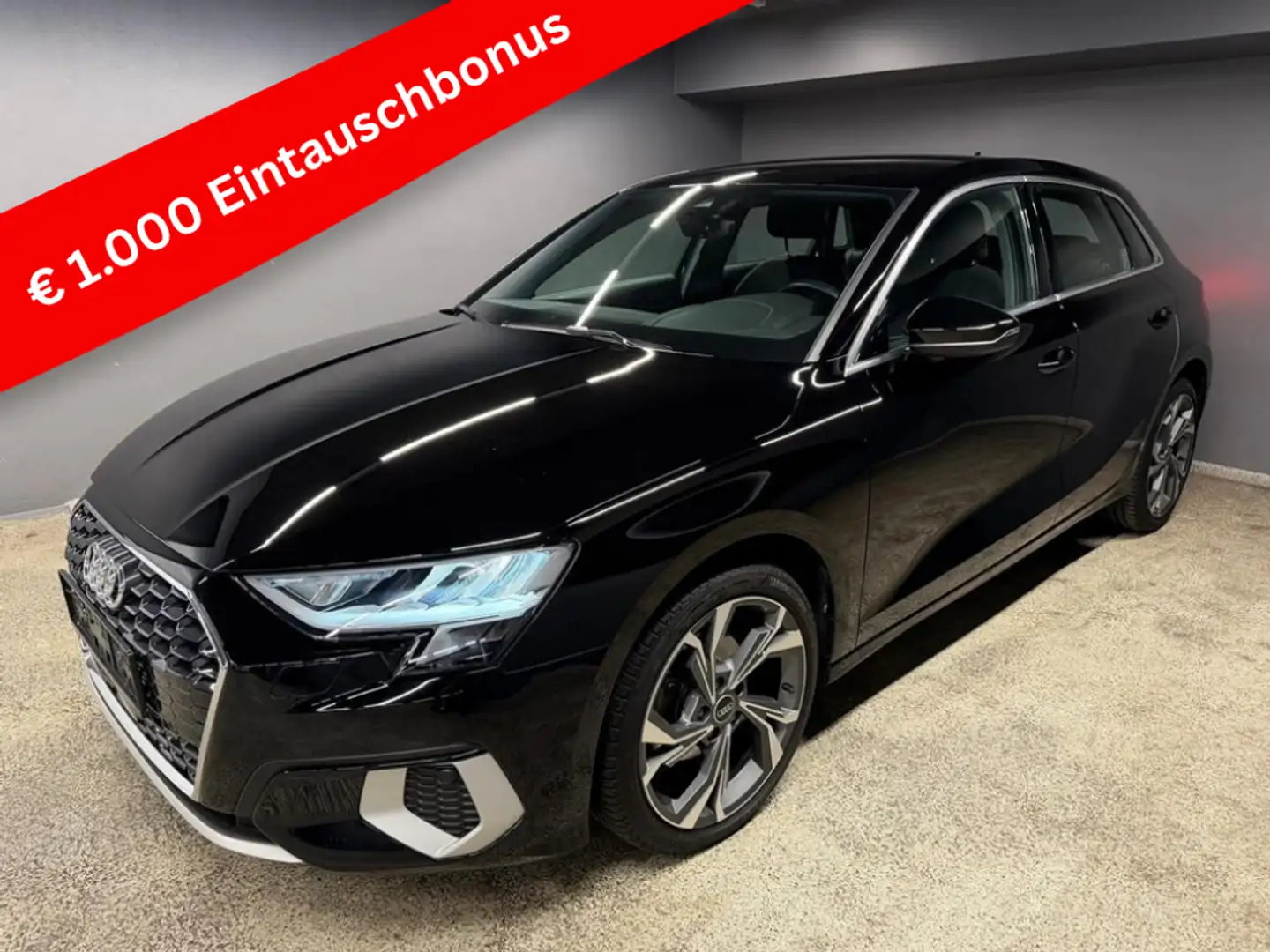 Audi A3 30 2,0TDI advanced Schwarz - 1