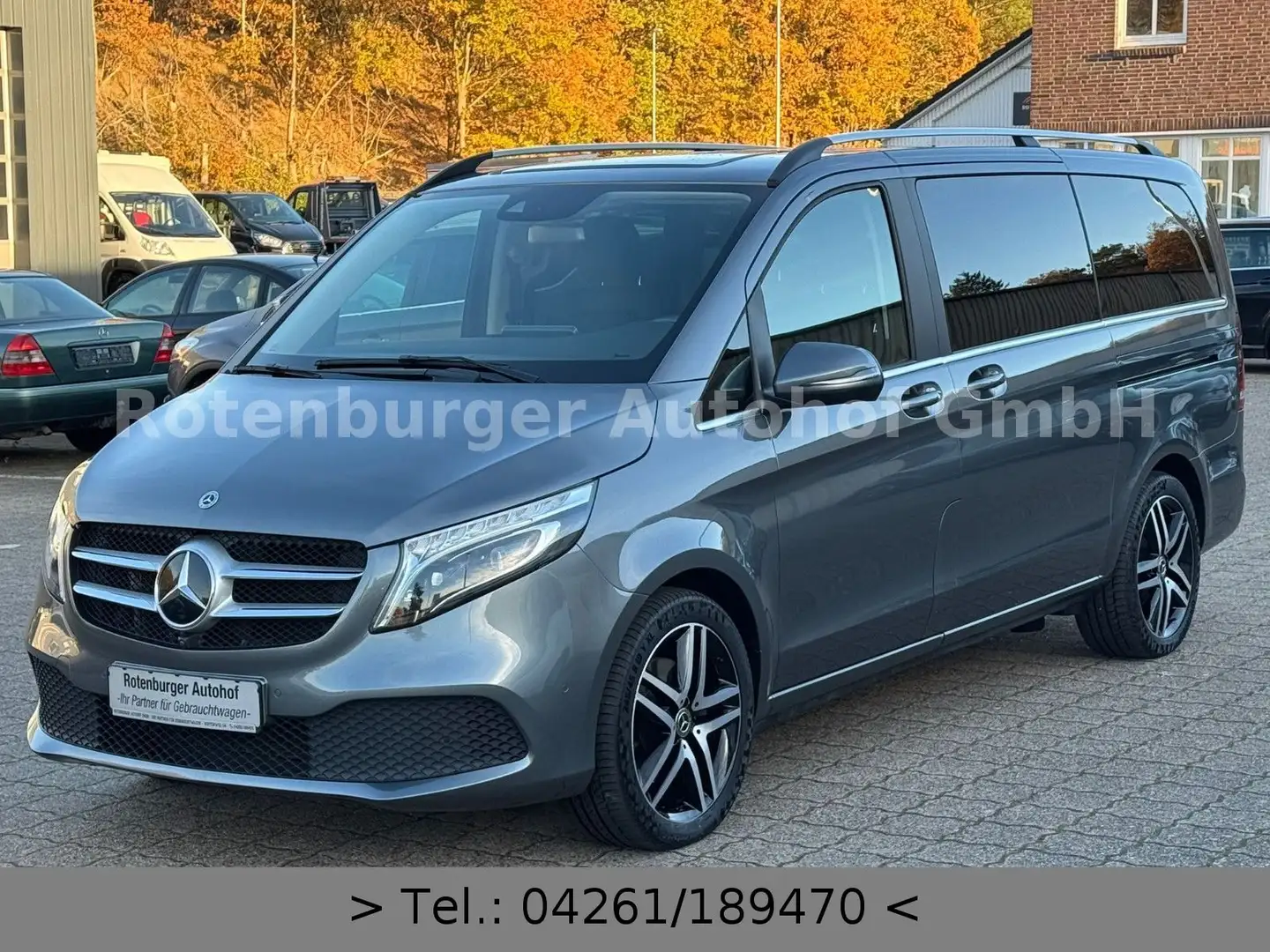 Mercedes-Benz V 250 D*AVANTGARDE*EDITION*LANG*7-SITZE*BURMESTER Gris - 2