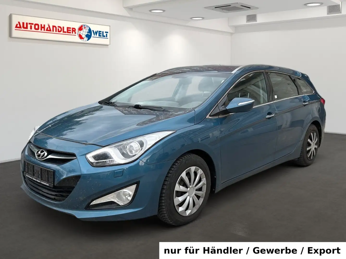 Hyundai i40 Kombi 1.6 AAC SHZ PDC Blau - 1