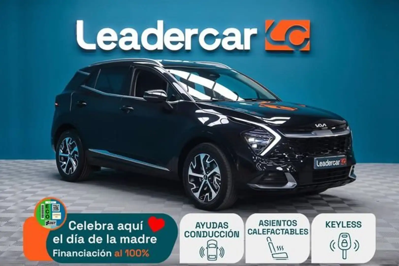 Kia Sportage 1.6 T-GDi HEV 171kW (230CV) Tech 4x2 Negro - 1