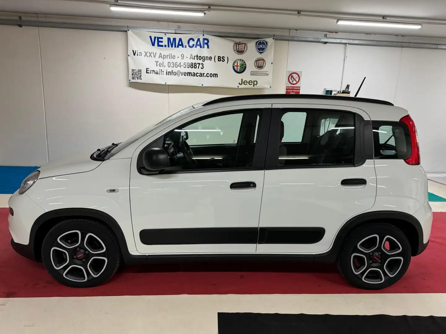 Fiat Panda Panda 1.0 S&S Hybrid City Life 5POSTI - R SCORTA Blanc - 2