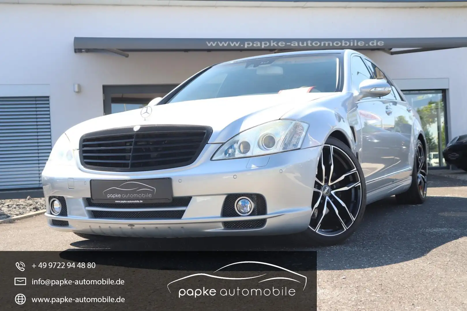 Mercedes-Benz S 350 Lorinser +AIR+NACHTS+20ZOLL+SITZBELÜFTUNG+ Argintiu - 1