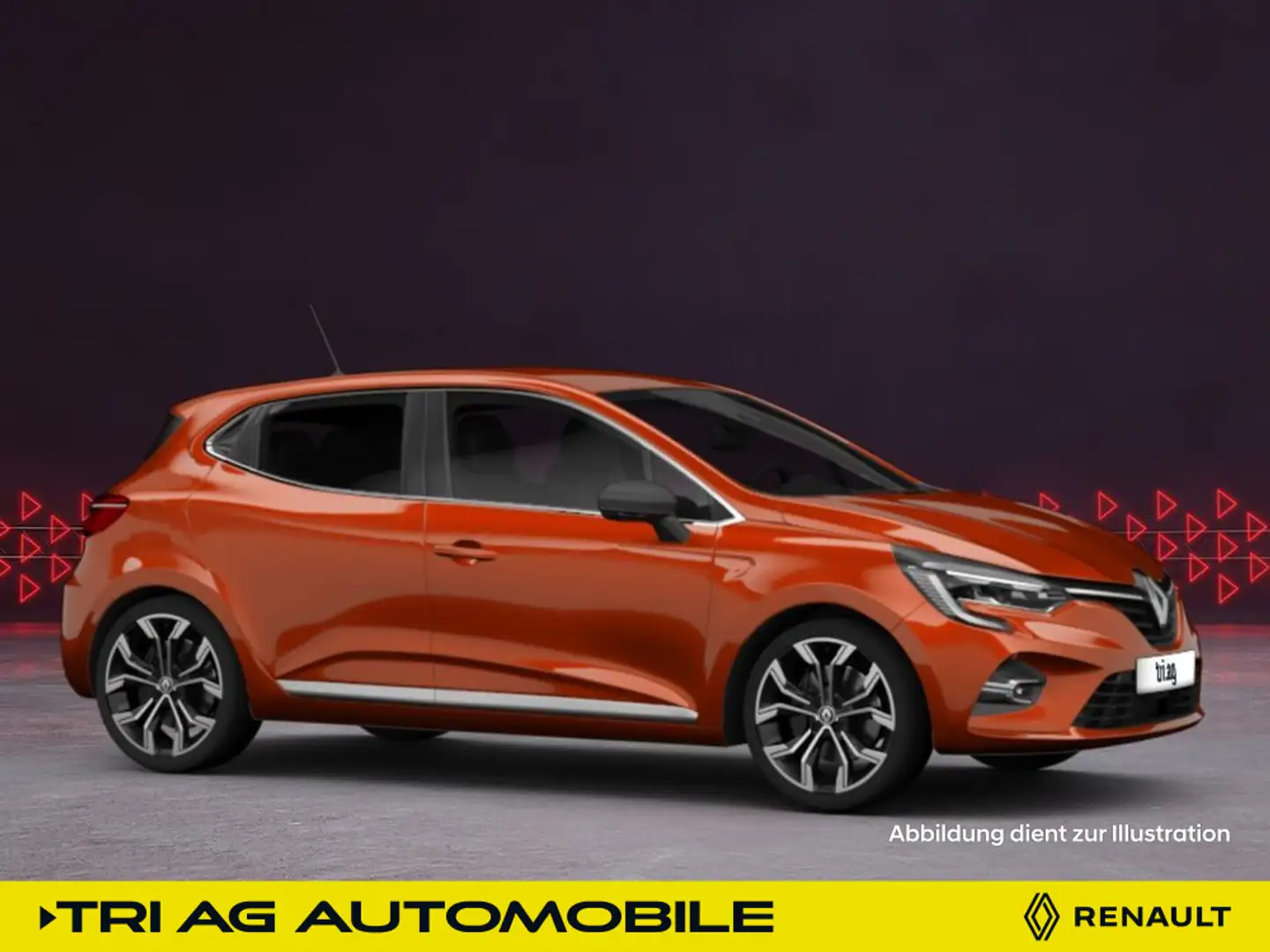 Renault Clio Evolution SCe 65 Valencia-Orange Metallic Orange - 2