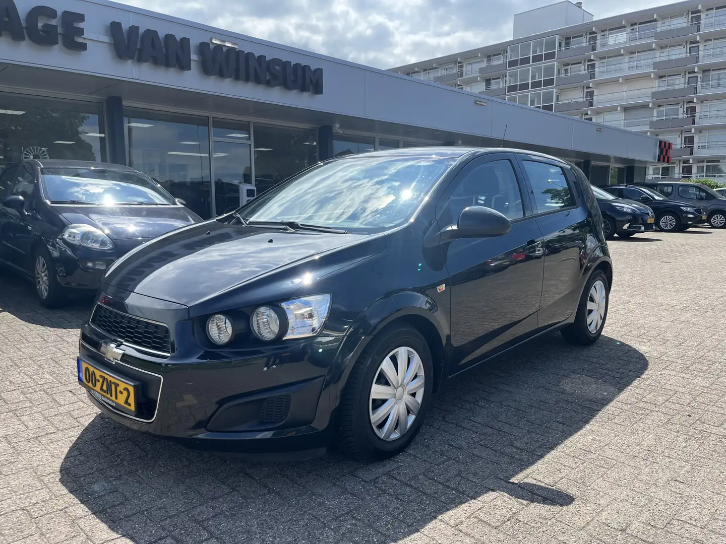 Chevrolet Aveo 1.2 LT Airco Cruise Nap Negru - 1