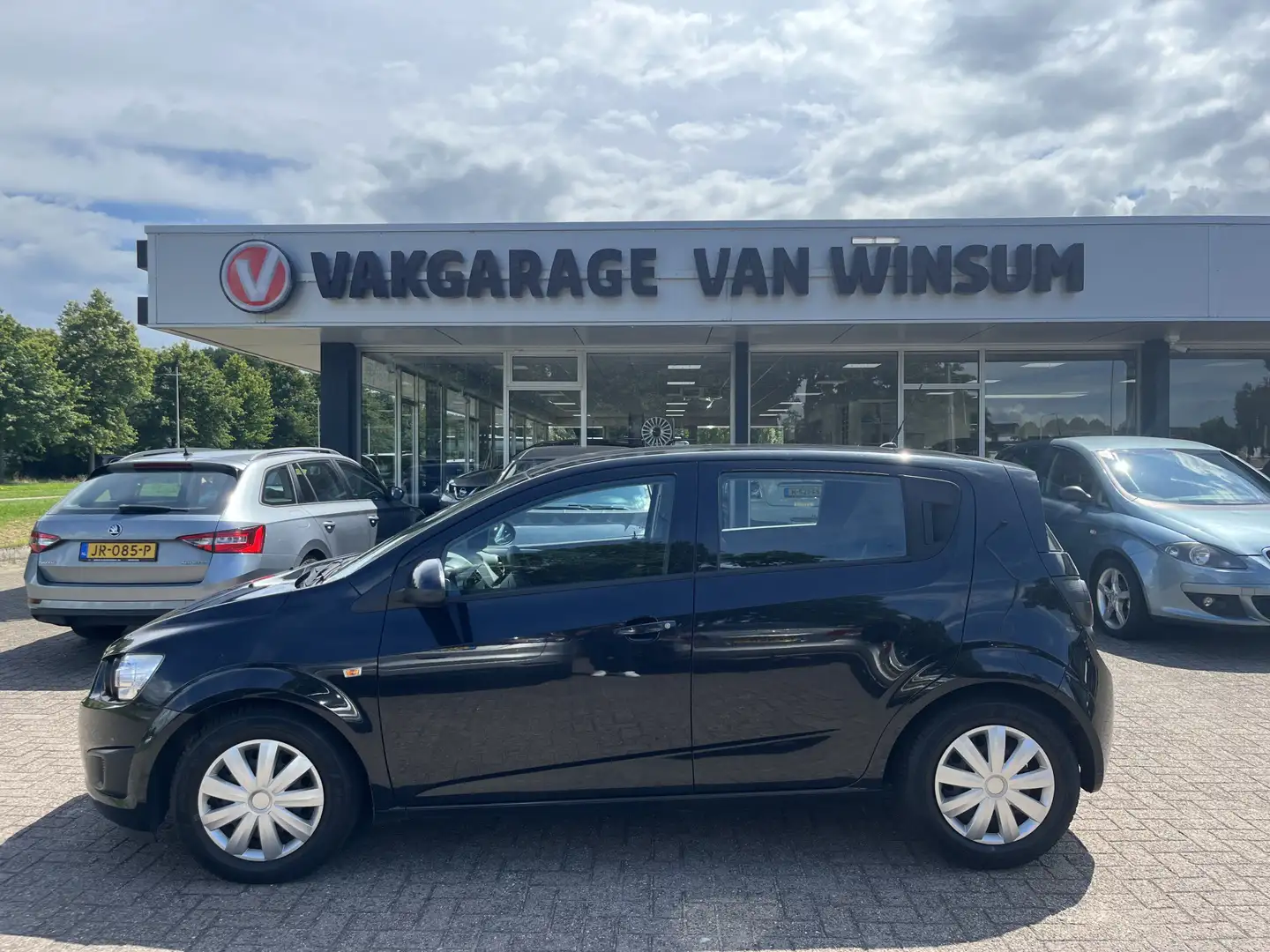 Chevrolet Aveo 1.2 LT Airco Cruise Nap Negru - 2