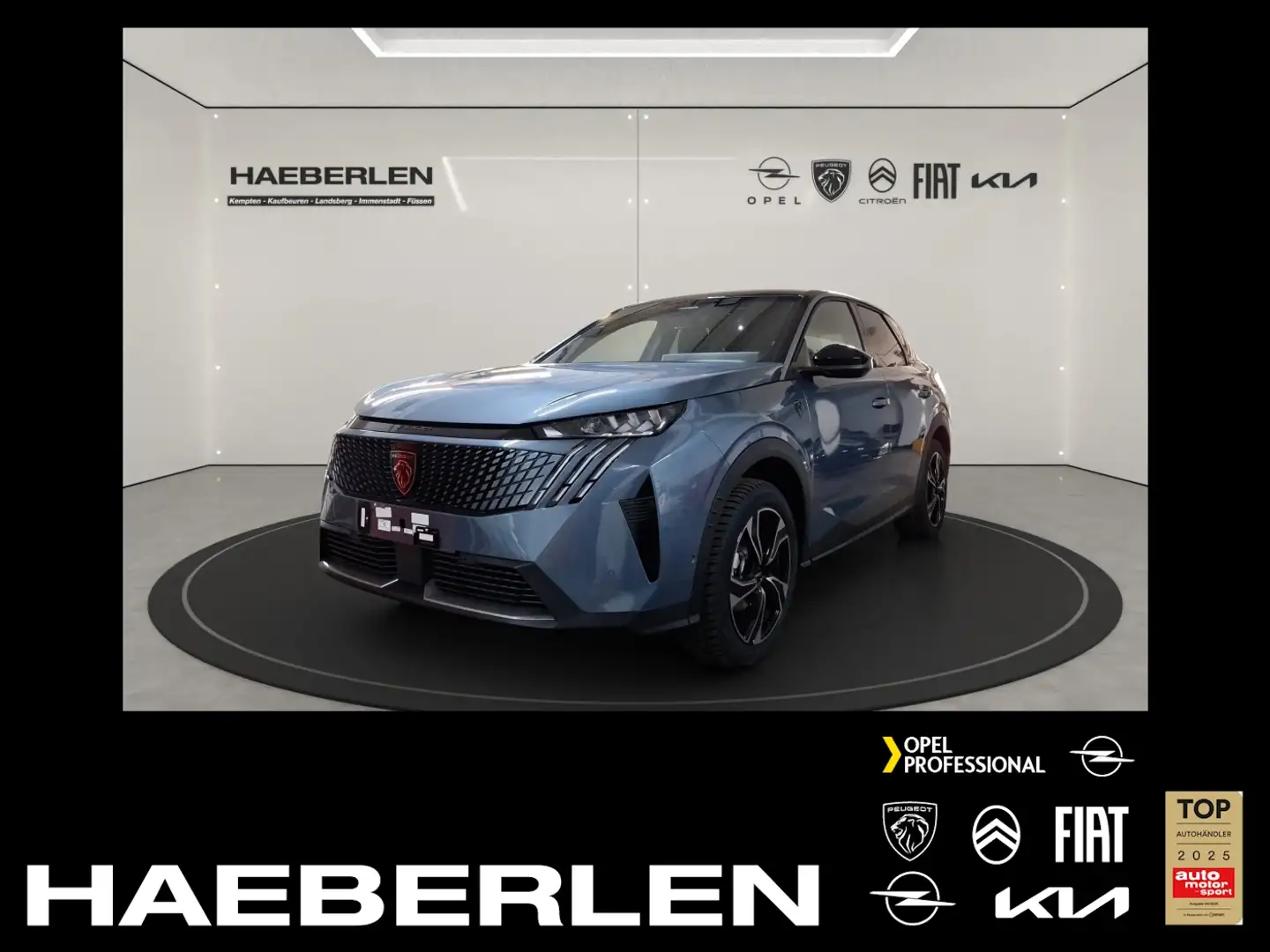 Peugeot 3008 GT VOLL AUSSTATTUNG Blau - 1