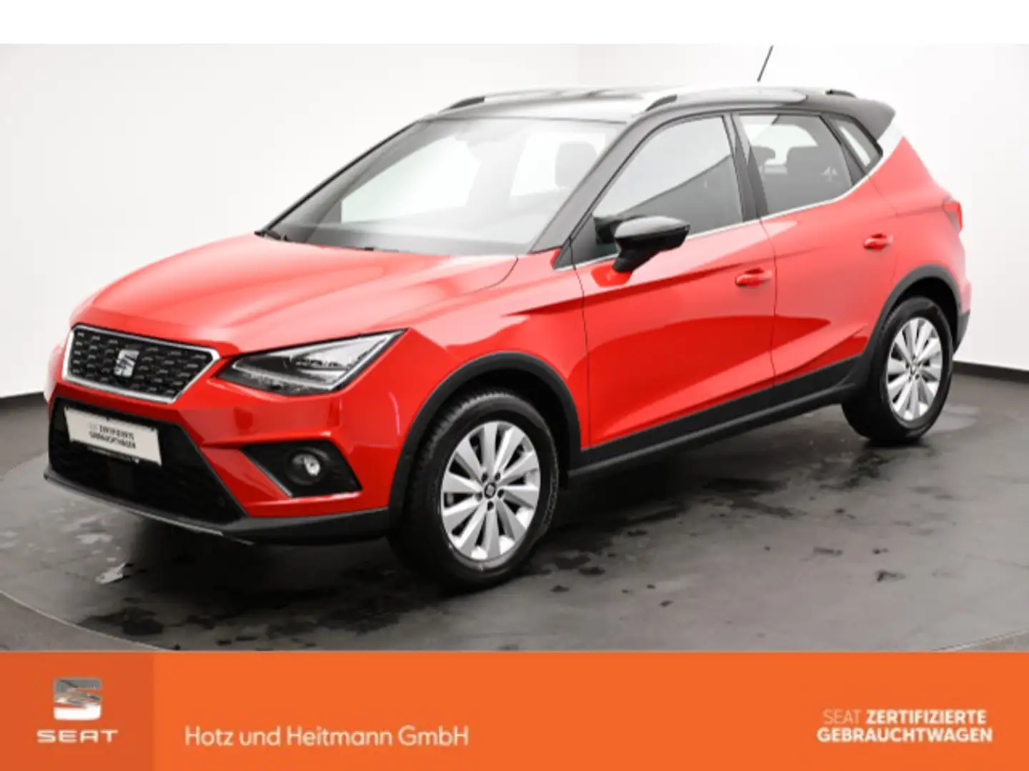 SEAT Arona 1.0 TSI Xcellence Rückkam/Tempo/Multilenk Rot - 1
