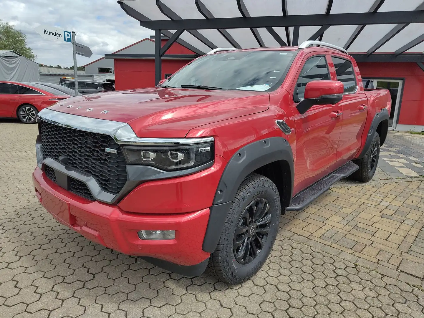 Foton 4 Ultra Pickup 4WD,AT,Leder/Sitzheizung/Carplay Rot - 1