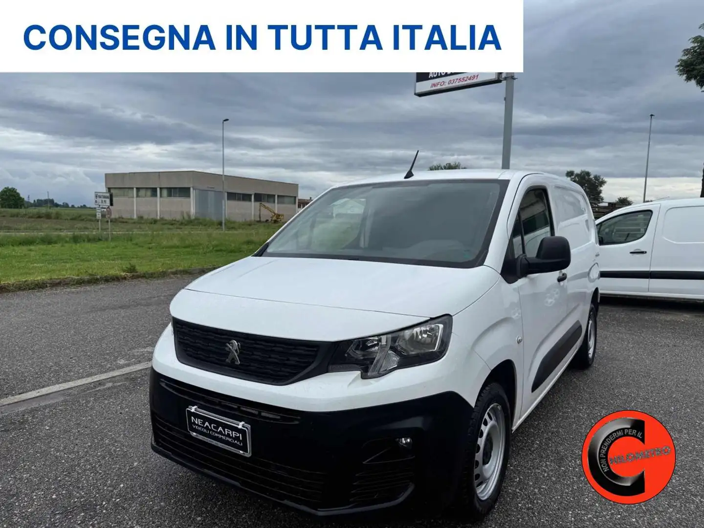 Fiat Doblo MAXI(PEUGEOT PARTNER)100 CV L2 PORTAPACCHI-CRUISE- Bianco - 1