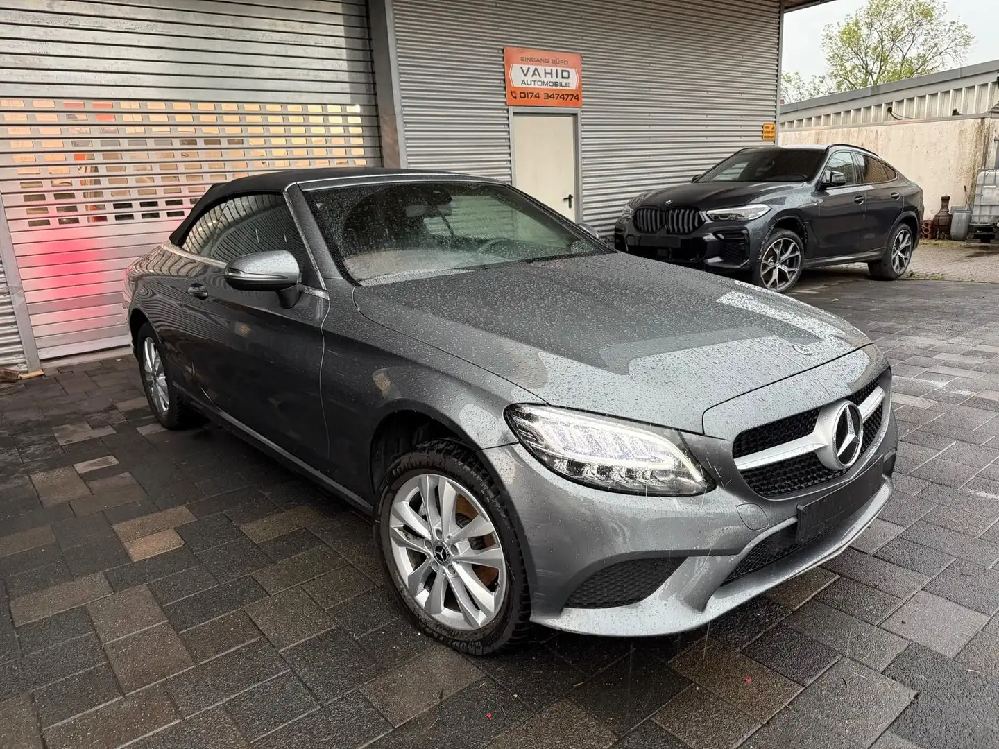 Mercedes-Benz C 180 Cabrio LED Kamera SHZ Grau - 1
