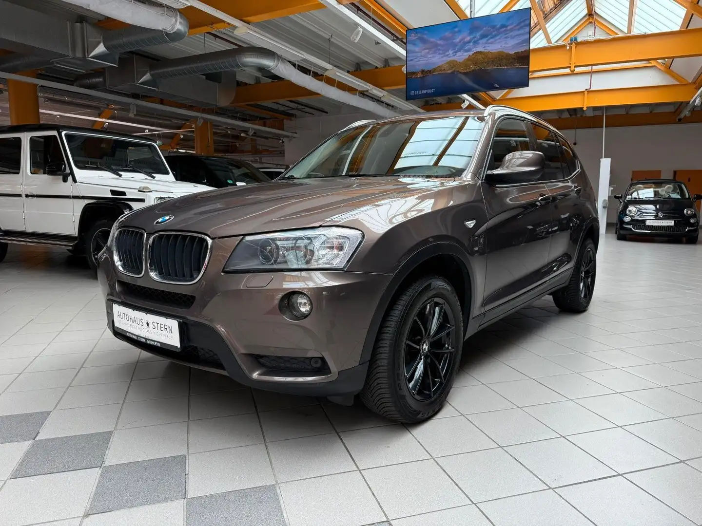 BMW X3 xDrive20d|Bi-Xenon|PDC|Kamera|SHZ|AHK|Klima Коричневий - 2