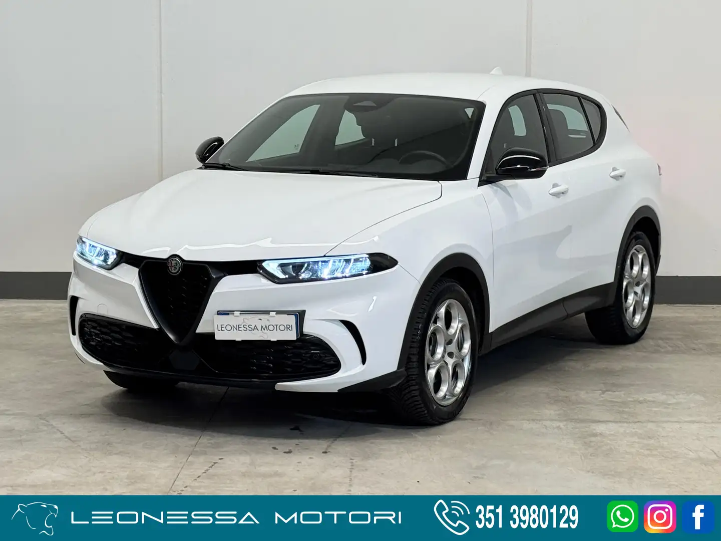 Alfa Romeo Tonale 1.5 hybrid Super 130cv tct7 *PREZZO REALE* Bianco - 1