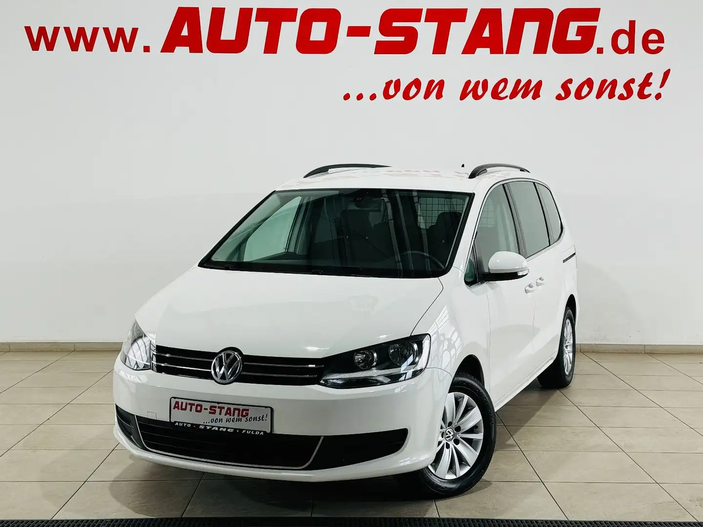 Volkswagen Sharan Comfortline BMT*STANDHEIZUNG+KLIMAAUTO** Blanc - 2