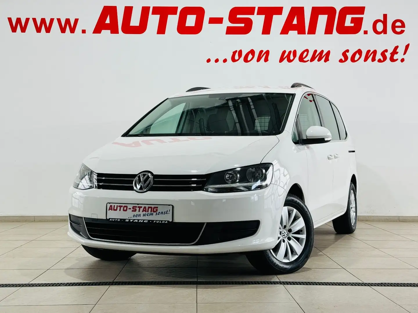 Volkswagen Sharan Comfortline BMT*STANDHEIZUNG+KLIMAAUTO** Bílá - 1