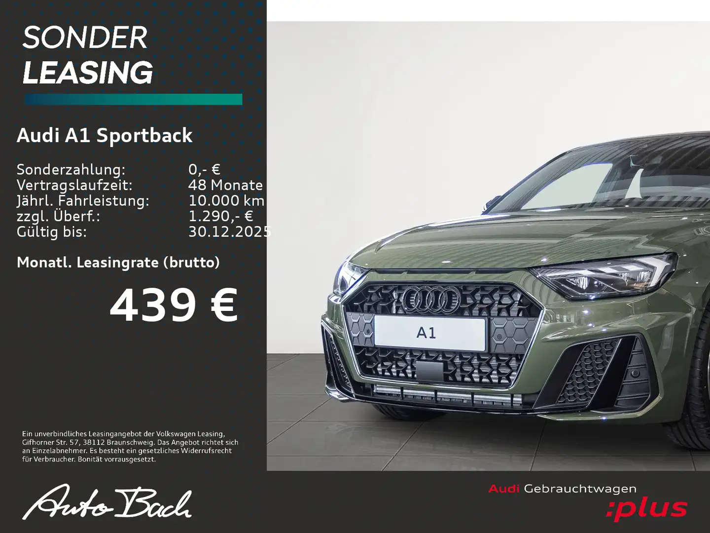 Audi A1 S line 40TFSI Stronic LED GRA EPH D Vert - 2