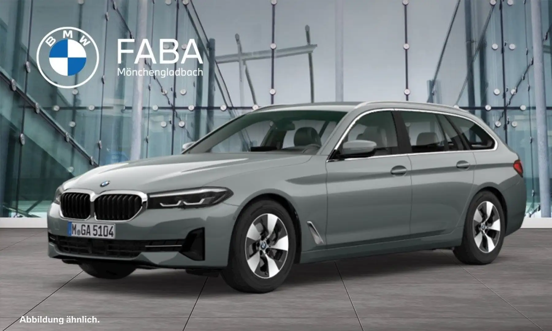 BMW 520 d Touring HiFi DAB WLAN RFK Parkassistent Grau - 1