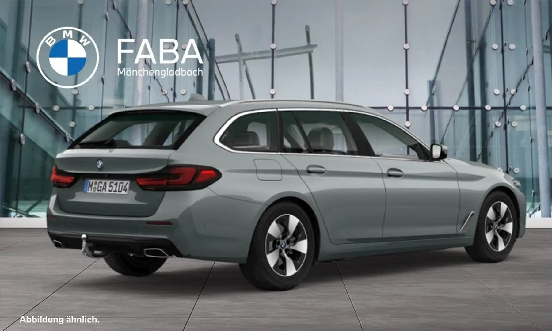 BMW 520 d Touring HiFi DAB WLAN RFK Parkassistent Grau - 2