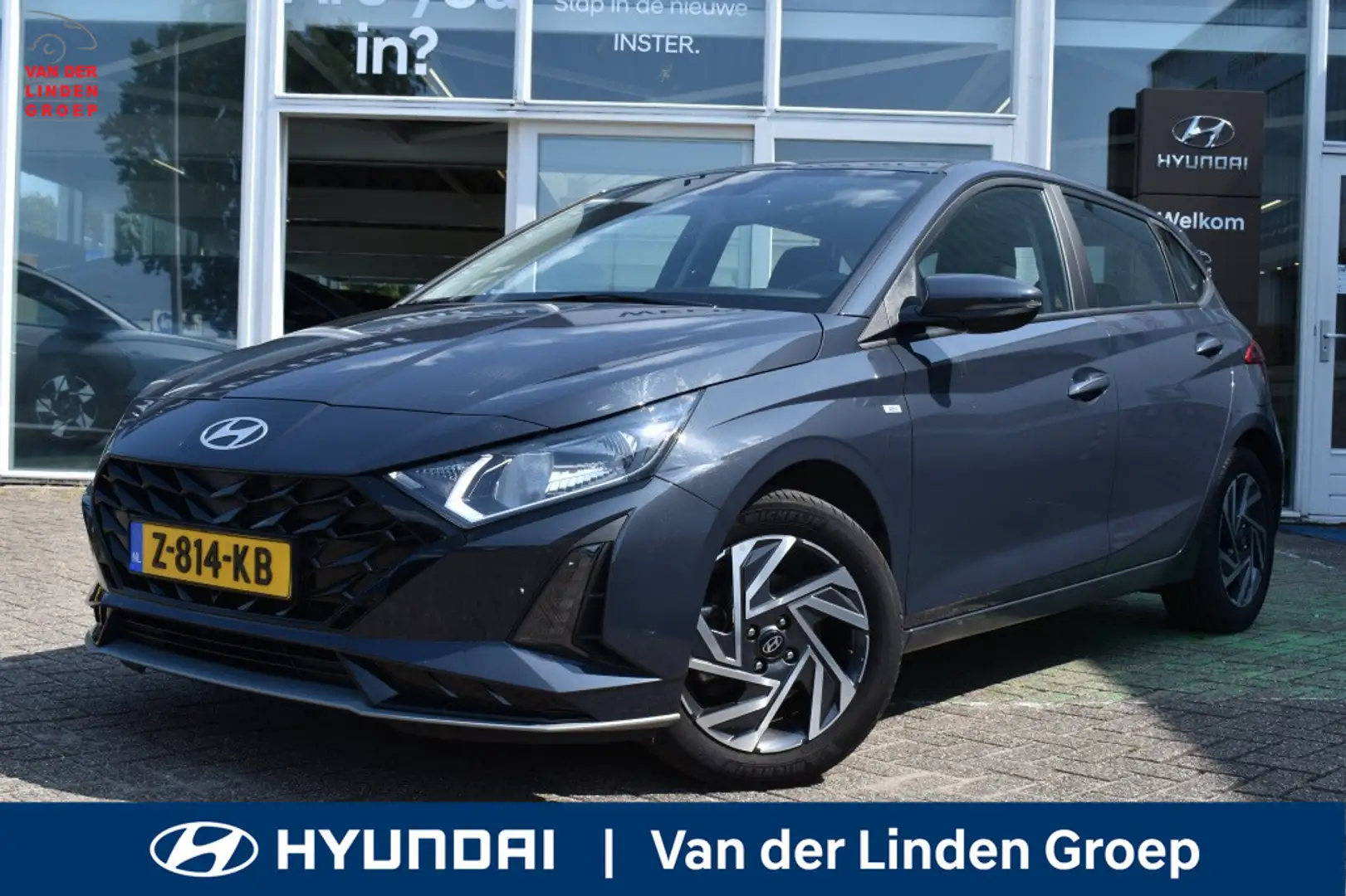 Hyundai i20 1.0 T-GDI Comfort Aut Carplay/Cam/Pdc/LM 15"/RIJKL Gris - 1