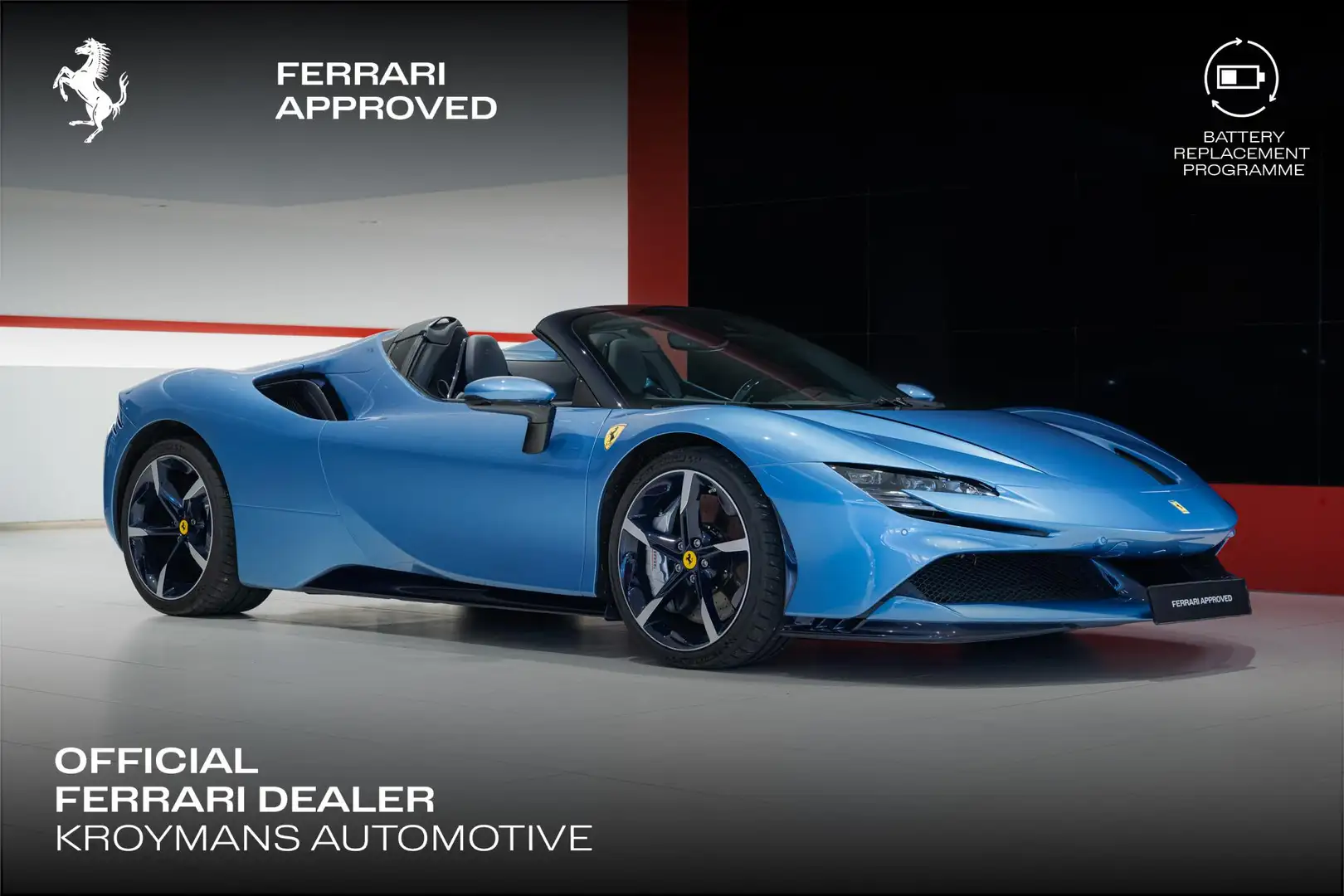 Ferrari SF90 Spider - Kroymans Ferrari Bleu - 1