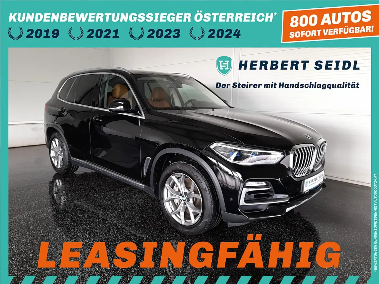 BMW X5 45e SPORT 4x4 PHEV Aut. *LASER LED / FOND ENTER... Schwarz - 1