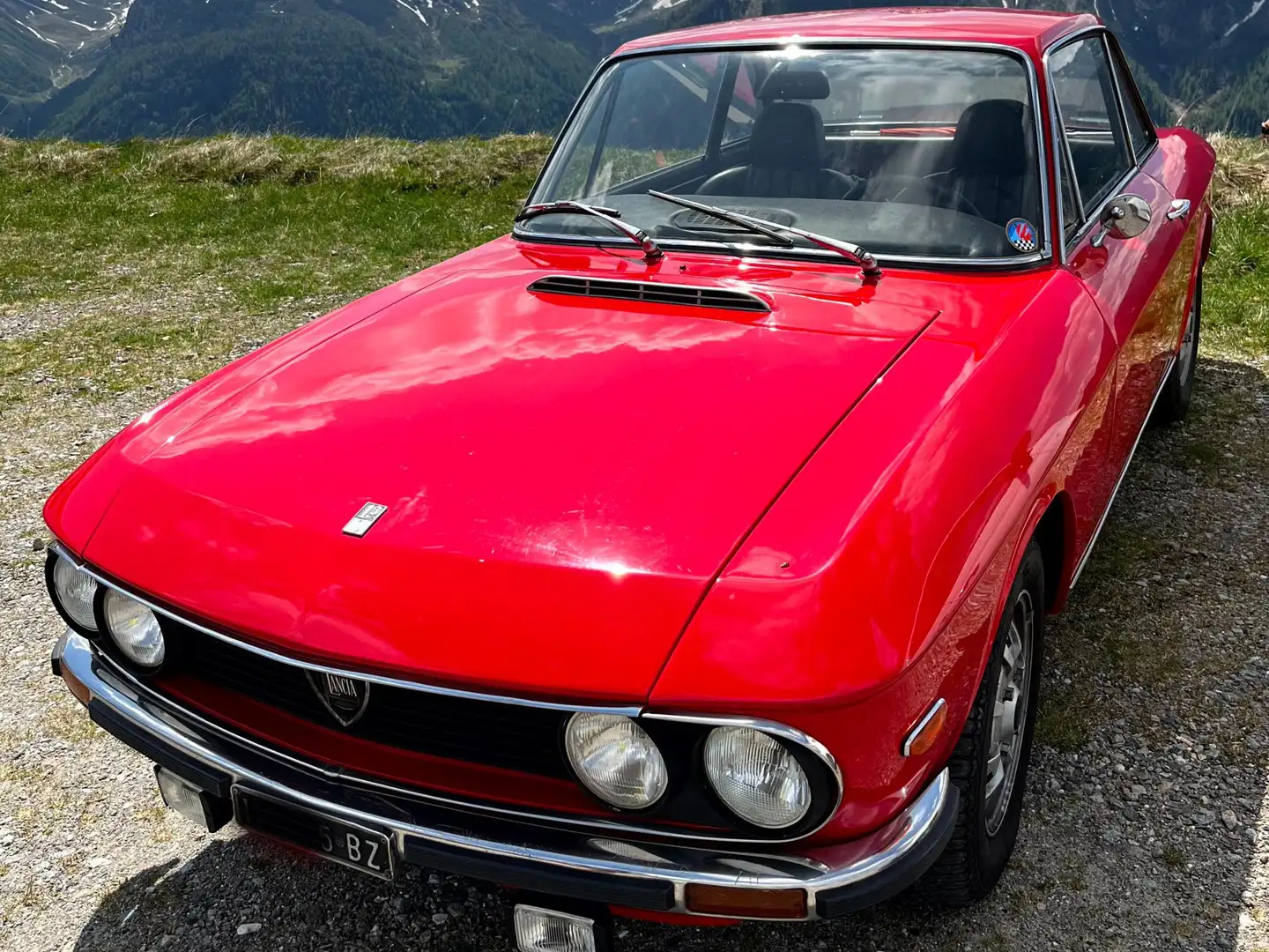 Lancia Fulvia Coupè 1,3 S II serie Červená - 1