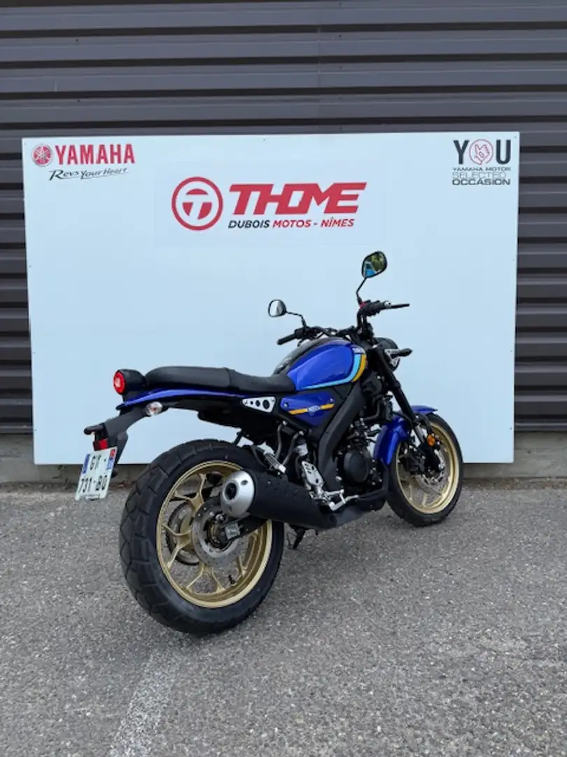 Yamaha XSR 125 Azul - 2