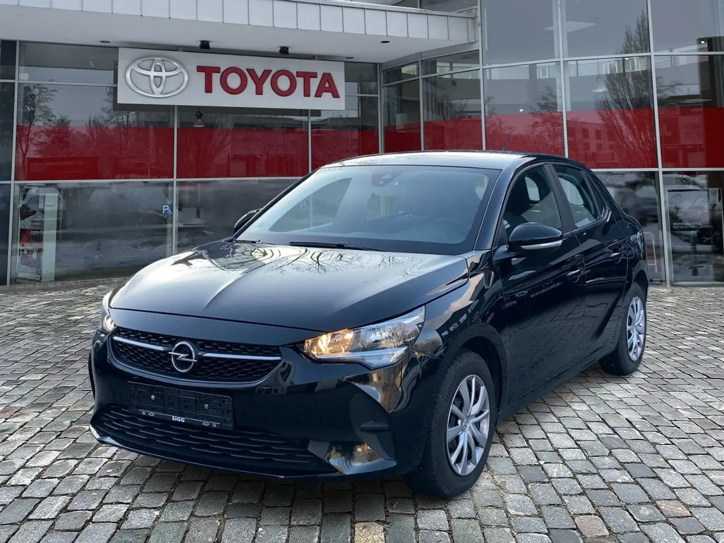 Opel Corsa F 1.2 Edition wenig KM* Top Stadtauto Negro - 1