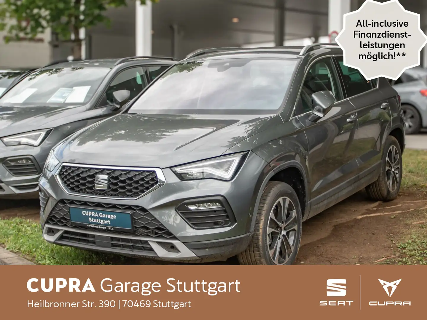 SEAT Ateca Style Edition 1.5 TSI 110 kW (150 PS) 7-Ga Gris - 1