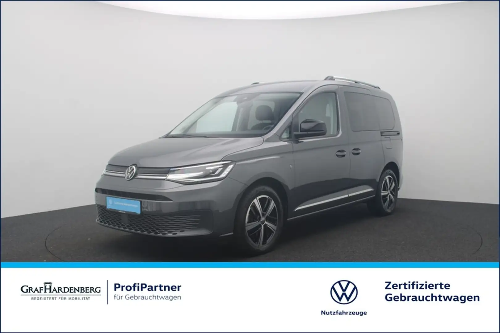 Volkswagen Caddy 1.5 TSI DSG Style LED Navi ACC Gris - 1